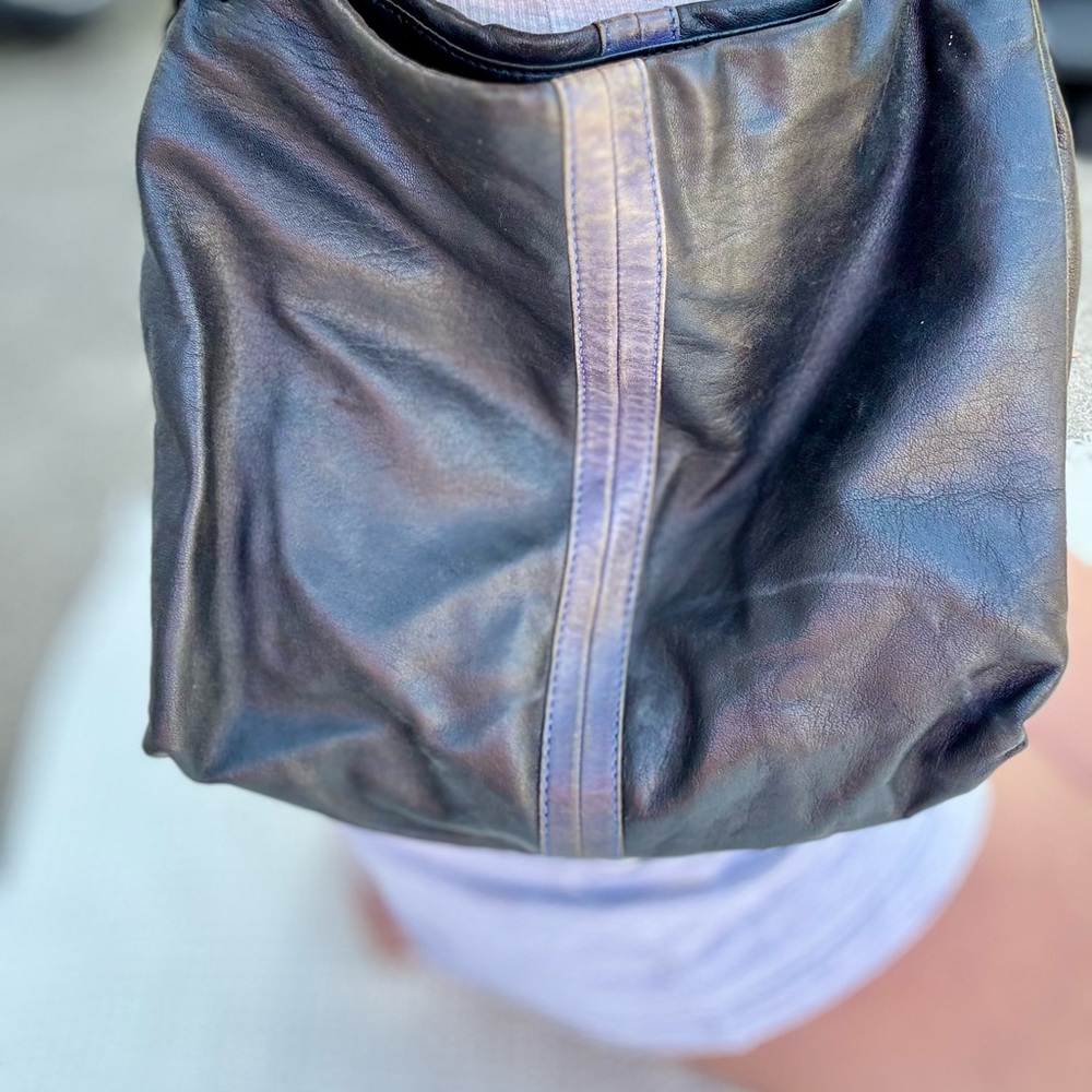 MICHAEL Michael Kors Black Leather Shoulder Bag